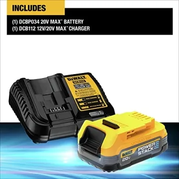 DEWALT 20V MAX Starter Kit with POWERSTACK Battery and Charger