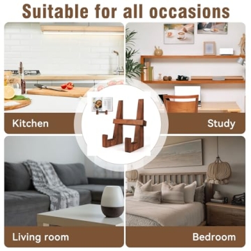 Stylish DEBETOOL Cookbook Stand for Kitchen Counter