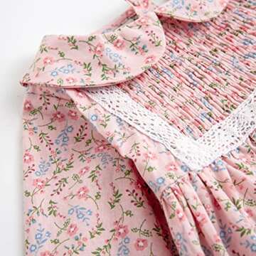 Baby Girls Floral Casual Dress for Toddler Playwear