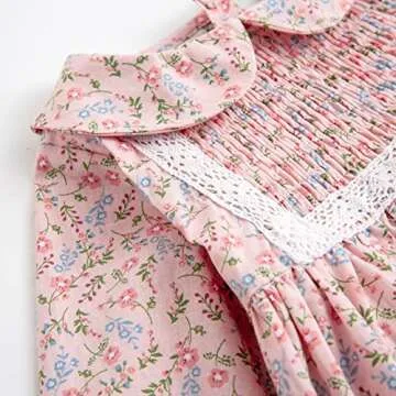 Baby Girls Floral Casual Dress for Toddler Playwear