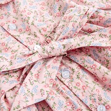 Baby Girls Floral Casual Dress for Toddler Playwear