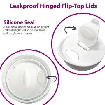 DilaBee 32 Oz BPA-Free Plastic Carafe Pitchers for Drinks