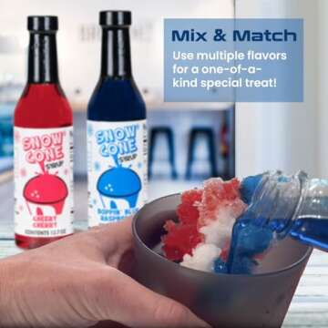 12.7oz Sno-Cone Syrups (4 Pack)