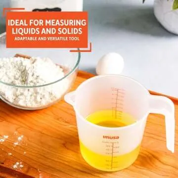 Precision IMUSA 2-Cup Measuring Cup for Baking & Cooking