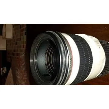 Used Canon 70-200mm F4 L is USM Lens W/Lens Hood