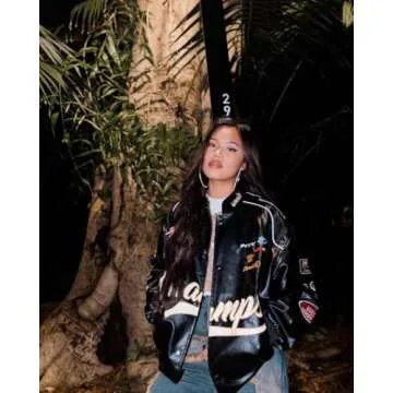 Aelfric Eden Oversized Racing Motorcycle Leather Jacket