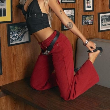 Kodaruber Y2k Women Baggy Jeans for Casual Outfits