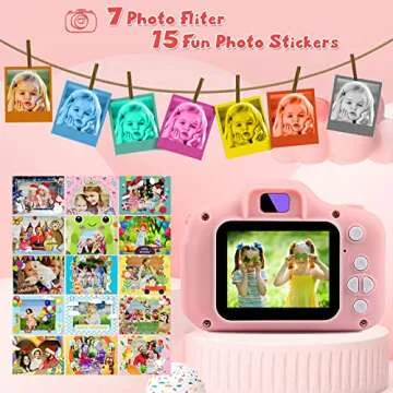 Kids Digital Camera with 2 Inch Screen and 32Gb