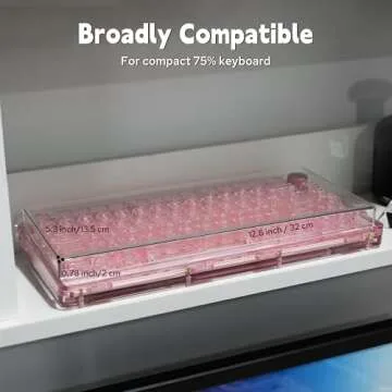 KiiBOOM Premium Acrylic Keyboard Cover for Ultimate Protection