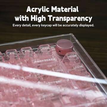 KiiBOOM Premium Acrylic Keyboard Cover for Ultimate Protection