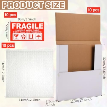 Janlaugh Vinyl Record Mailers - Safe Shipping Solution