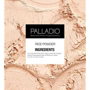 Palladio Loose Rice Powder for a Flawless Look