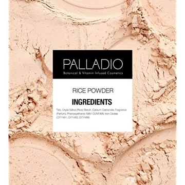 Palladio Loose Rice Powder for a Flawless Look