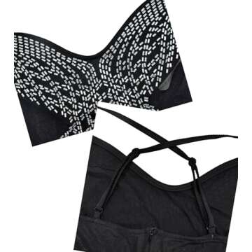 Zoctuo Women's Sexy Elegant Rhinestone Birthday Dresses Sparkly Party Club Night Outfits(L6689,Red,M)