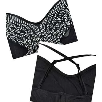 Zoctuo Women's Sexy Elegant Rhinestone Birthday Dresses Sparkly Party Club Night Outfits(L6689,Red,M)