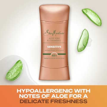 SheaMoisture Aloe Vera Antiperspirant Deodorant Stick 48HR