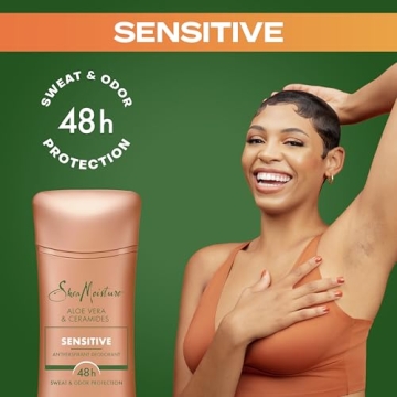 SheaMoisture Aloe Vera Antiperspirant Deodorant Stick 48HR