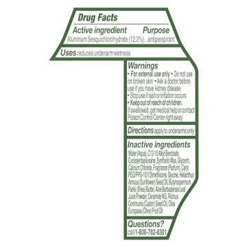 SheaMoisture Aloe Vera Antiperspirant Deodorant Stick 48HR