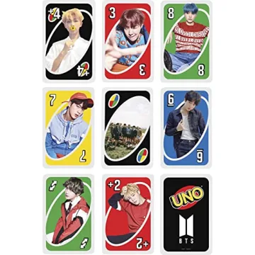 Giant UNO BTS Card Game for Kids and Fans