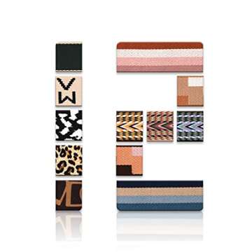 Youteer Adjustable Handbag Strap Wide Purse Strap Replacement Shoulder Crossbody Bag Strap Natural Leopard