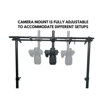 Glide Gear OH 200 Modular/Adjustable Video Camera Smartphone Overhead All Metal Flat Lay Rig Mount
