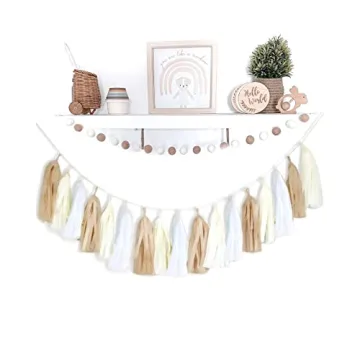 15PCS DIY Tissue Tassel Garland for Stylish Celebrations