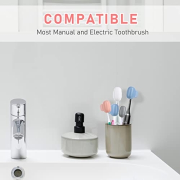 Toothbrush Covers Family Pack: Clean & Fun Protection for All