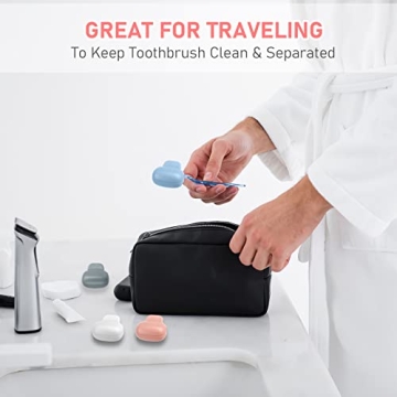 Toothbrush Covers Family Pack: Clean & Fun Protection for All