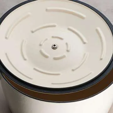 Tramontina 7 Qt Enameled Cast Iron Dutch Oven - Latte