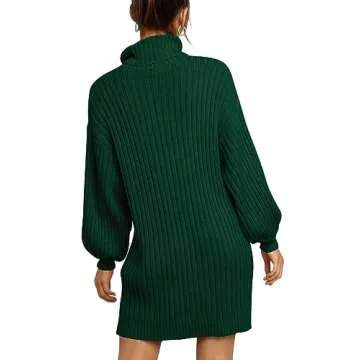 Comfortable ANRABESS Oversized Sweater Dress for Women