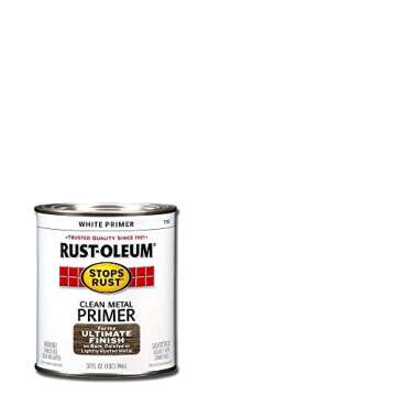Rust-Oleum 7780502 Stops Rust Clean Metal Brush On Primer, Quart