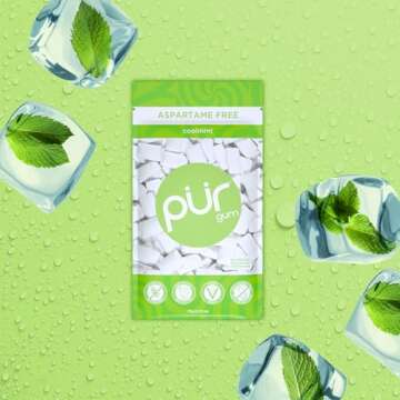 PUR Gum Coolmint Flavor | Sugar-Free & Aspartame-Free