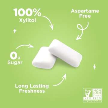 PUR Gum Coolmint Flavor | Sugar-Free & Aspartame-Free