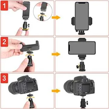 Ring Light 10" with Tripod & Phone Holder for Creators