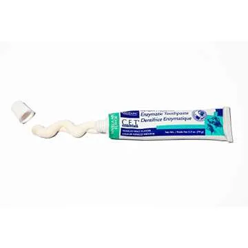 Virbac C.E.T. Enzymatic Toothpaste Vanilla Mint for Pets 2.5 Oz