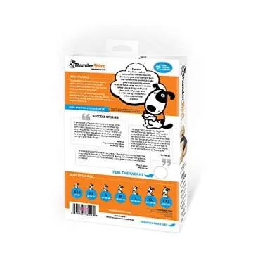 ThunderShirt for Dogs, Large, Blue Polo - Dog Anxiety Relief Calming Vest