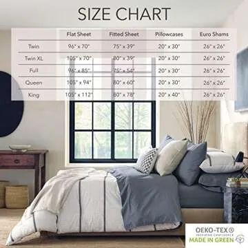 Nate Berkus 300TC Cotton Bedding Set - Luxurious Sheets