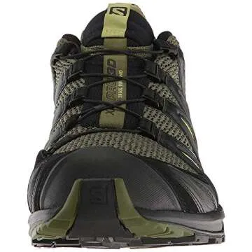 Salomon Men's XA Pro 3D Trail Running Shoes, Chive/Black/Beluga, 10