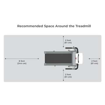 Sunny Health SF-T7610 Electric Walking Treadmill Foldable