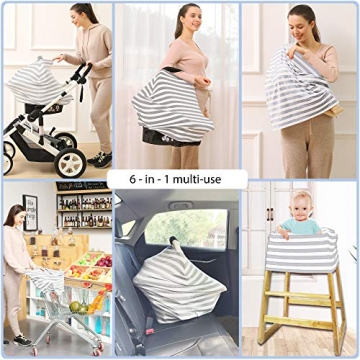 Multiuse Car Seat Cover for Babies - Stylish and Functional