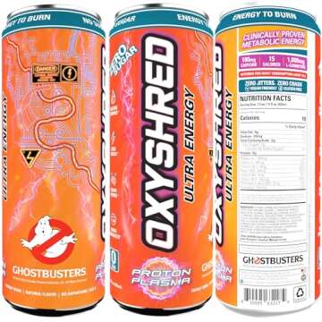 OxyShred Healthy Energy Drink - Zero Sugar & Clean Caffeine