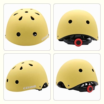 CELOID Kids Bike Helmet - Safe & Stylish for Ages 5-9