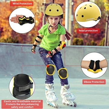 CELOID Kids Bike Helmet - Safe & Stylish for Ages 5-9
