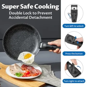 BEZIA 10-Piece Induction Cookware Set - Nonstick