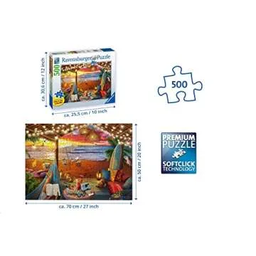 Ravensburger Cozy Cabana 500-Piece Puzzle - Family Fun
