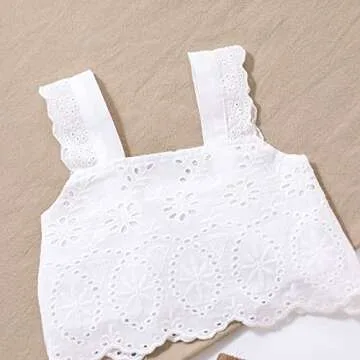 Baby Girl Summer Outfit Set - Stylish Comfort for Toddlers