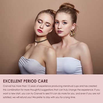 Cranvel Menstrual Cup - Eco-Friendly Female Care Alternative