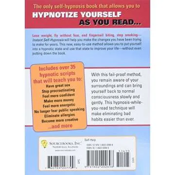 Instant Self-Hypnosis: How to Hypnotize Yourself with Your Eyes Open (35 Scripts for Reducing Stress...