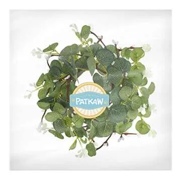 Elegant Eucalyptus Wreath Set for Home Decor and Gifts