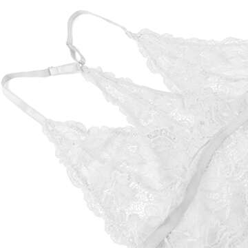 Gladiolus Lace Chemise Sexy Nightwear for Women